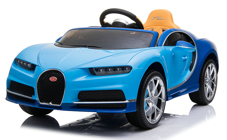 Licensed Bugatti Chiron Electric Kids Ride-On Cars with Remote Control ...