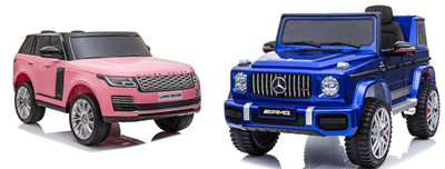 Which do you prefer Mecerdes Benz Licensed G63 Electric Ride-On Toy Car or Range Rover Children Electric Ride On Car?